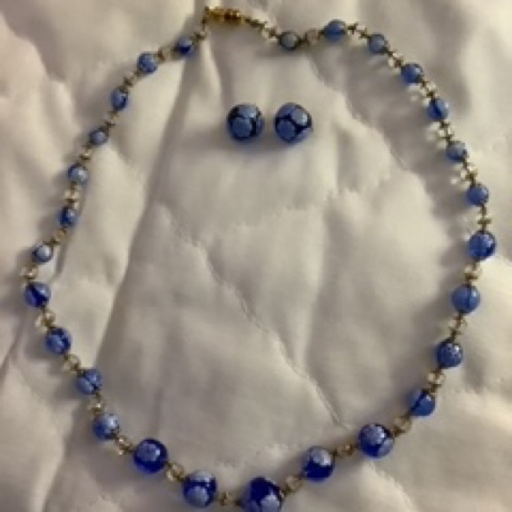 Murano Glass Millefiori Venetian Bead Necklace View 6